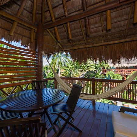 Magic Blue Spa Boutique Hotel Adults Only Playa del Carmen Eksteriør bilde A view of the balcony of a suite at the resort