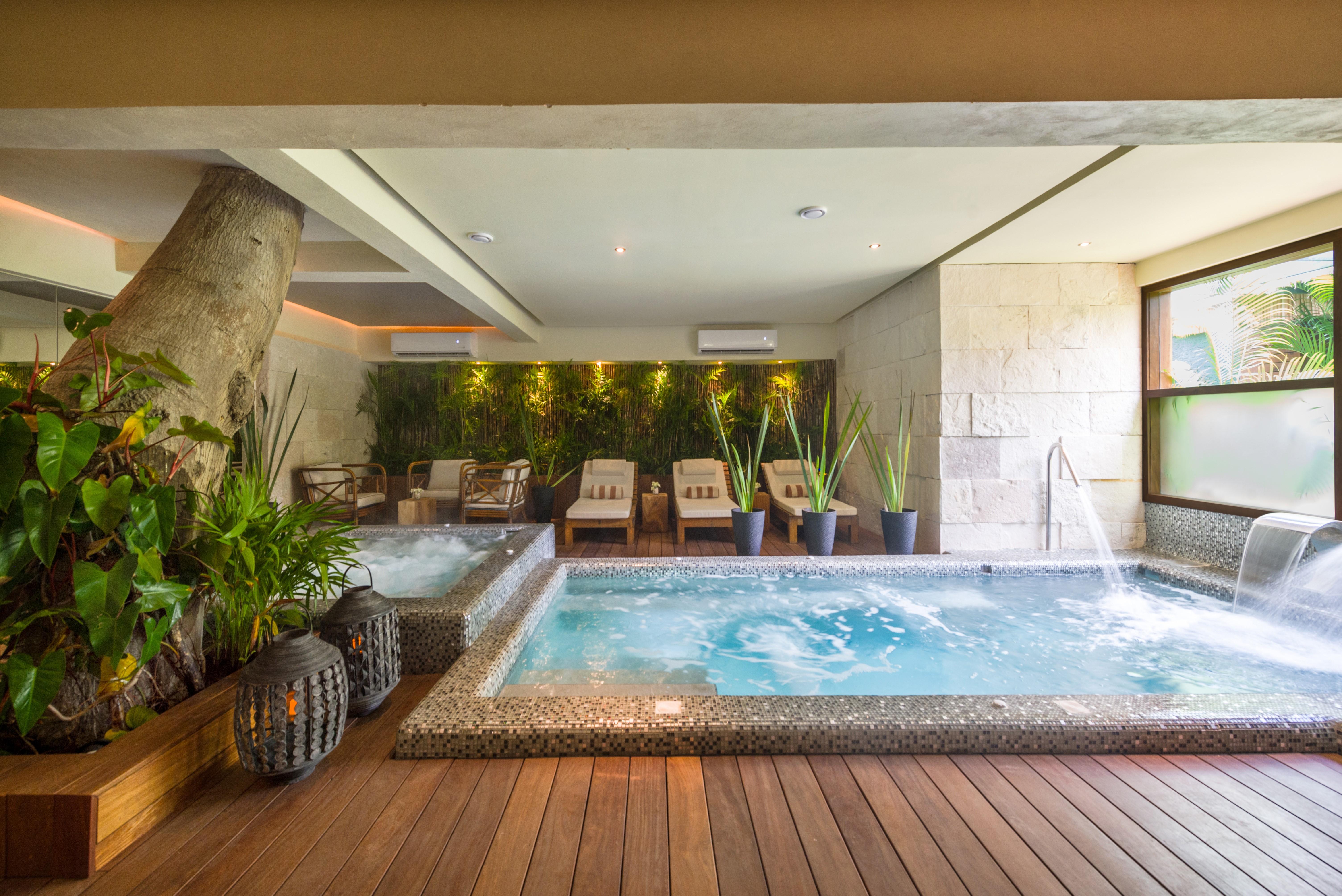 Magic Blue Spa Boutique Hotel Adults Only Playa del Carmen Eksteriør bilde Spa at the Hotel