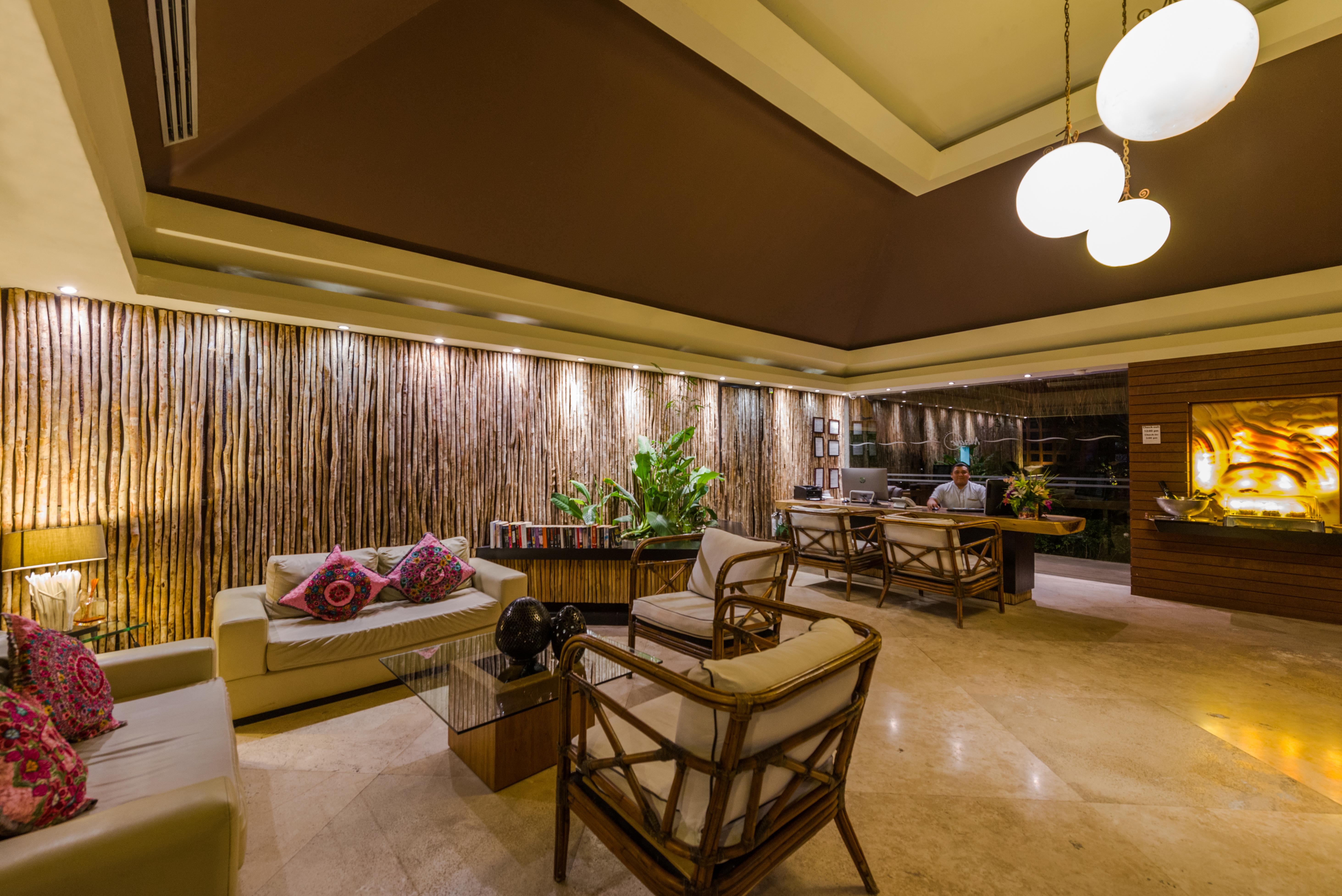 Magic Blue Spa Boutique Hotel Adults Only Playa del Carmen Eksteriør bilde The lobby of the hotel