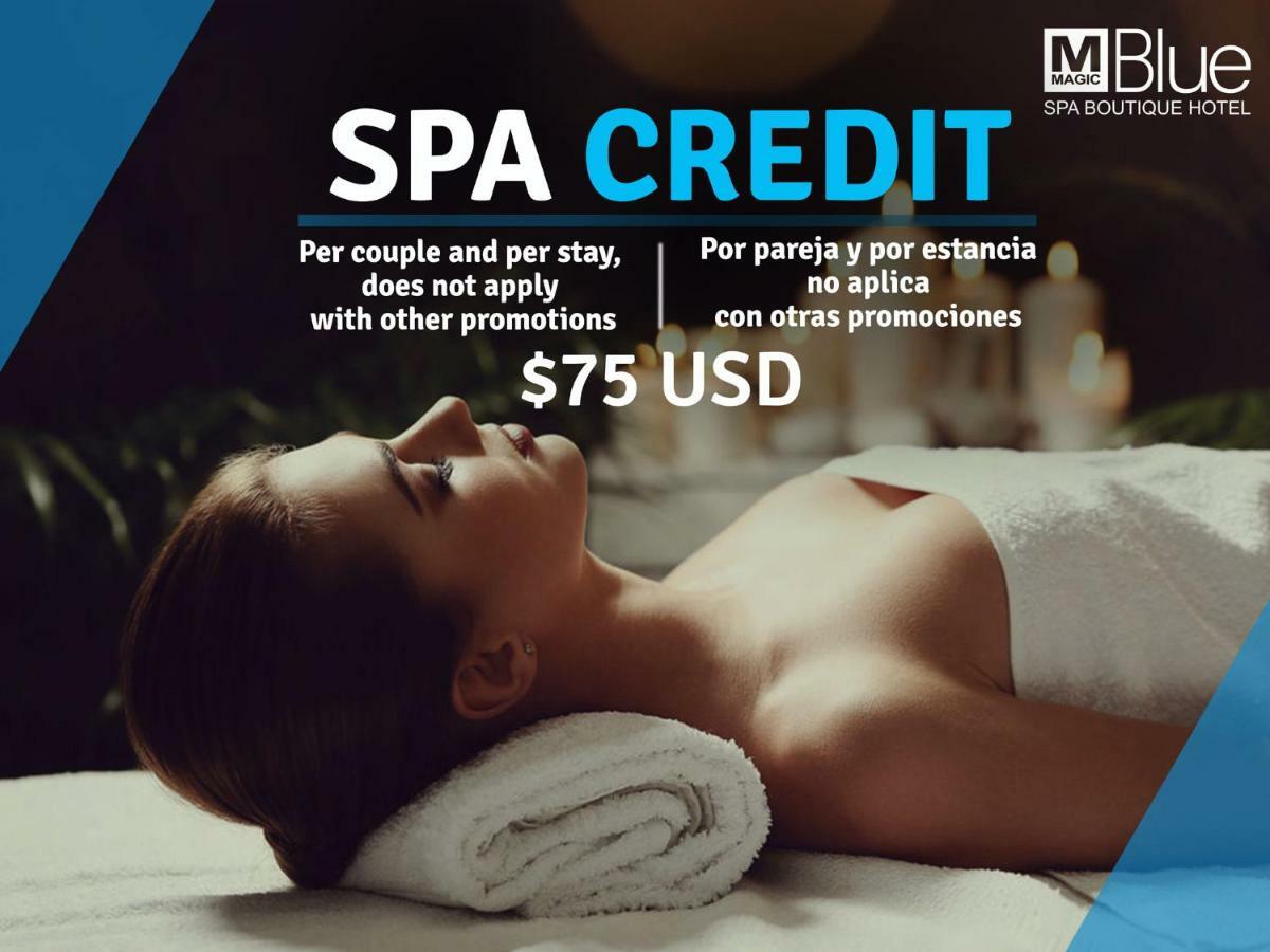 Magic Blue Spa Boutique Hotel Adults Only Playa del Carmen Eksteriør bilde Spa Credit